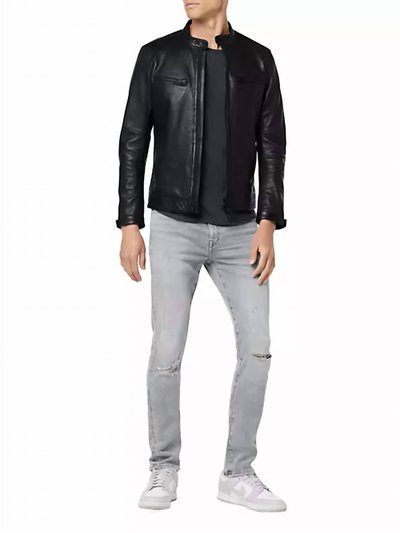 Joe's Jeans Leather Moto Jacket In Black product