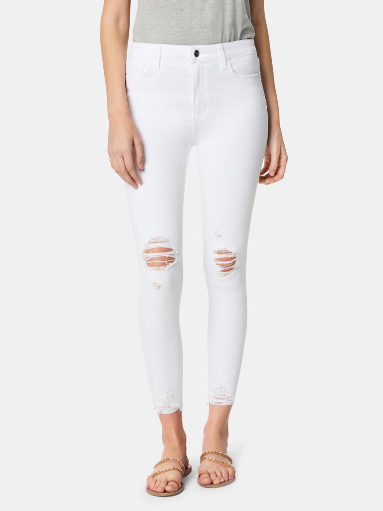 The Charlie High Rise Skinny Ankle Jean - Opalescent