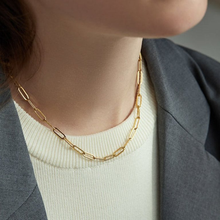 Anne Necklace - 18K Gold Plated