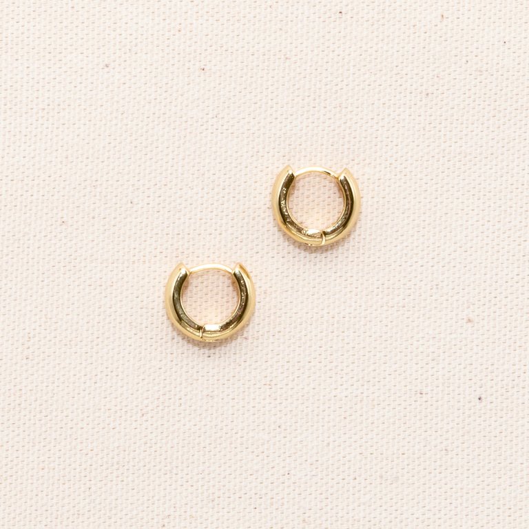 Antoni Earrings Hoop - Gold