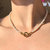 Carrie Necklace - 18K Gold Plated/Freshwater Pearls