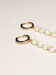 Green Bean Earrings