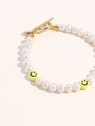 HaHa Bracelet - White/Gold