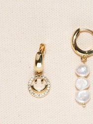 Hailey Earrings - Gold / Pearl