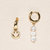 Hailey Earrings - Gold / Pearl