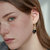 Madison Earrings - Pearl/Black