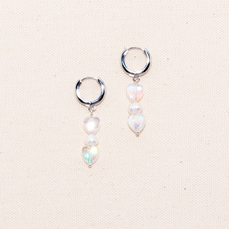 Yuki Earrings - Pearl