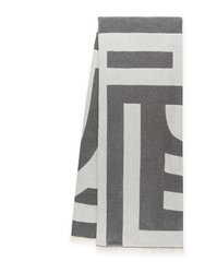 Deco Throw - Pewter Grey