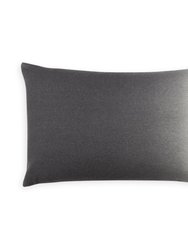 Dip-Dyed Rectangle Pillow - Pewter