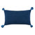 Ella Rectangle Pillow - Periwinkle/Navy