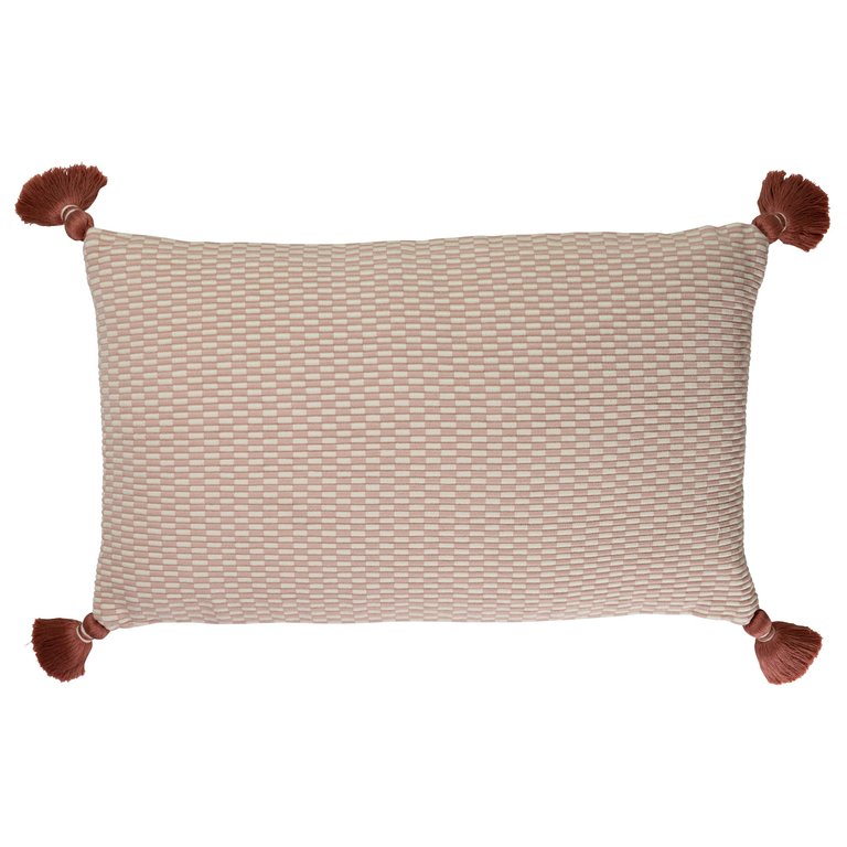 Ella Rectangle Pillow - Camel/Natural