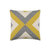 Grinda Square Pillow - Citrus/Grey