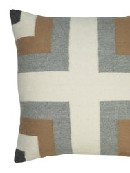 Oscar Pillow - Natural/Grey/Camel