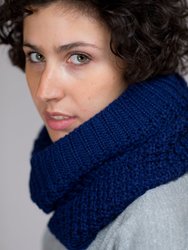 Waffle Knit Infinity Scarf