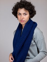 Waffle Knit Infinity Scarf