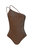 Fire Ritual One Piece Swimsuit - Chocolate