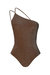 Fire Ritual One Piece Swimsuit - Chocolate