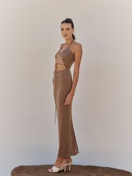 Florence Dress - Taupe