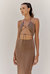 Florence Dress - Taupe - Taupe
