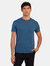 Ames Short Sleeve Burnout Raw Edge Crew - Sky