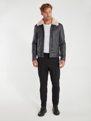 Sheldon Nubuck Leather Jacket
