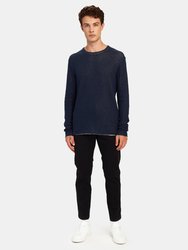 Stamford Long Sleeve Reversible Double Knit Crew
