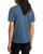 Men's Zion Open Placket Short Sleeve Polo Shirt In Dutch Blue