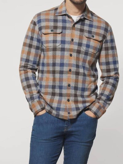 JOHNNIE-O Coggins Stretch Flannel Lodge Shirt product