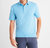 Heathered Bondi Polo Shirt - Blue
