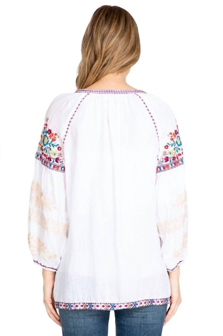 Allegra Peasant Blouse