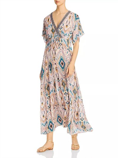 Johnny Was Alona Tiered Maxi Dress In Multi product