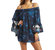 Annia Off The Shoulder Cover Up - Multi