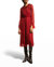 Aretha Midi Dress - Red Multi