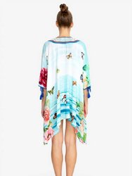 Costa Azul Short Kimono Cover Up