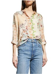 Downtown Seline Button Down - Multicolor