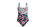 Japer Ruched One Piece Swimsuit Floral Print Swimsuit - Multicolor