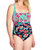 Japer Ruched One Piece Swimsuit - Multi