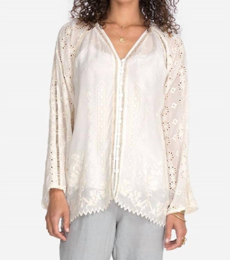 Laurel Amari Blouse - Natural