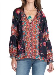 Lindero Scarlett Blouse - Multi