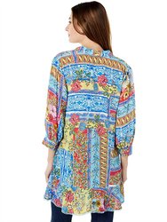 Midsummer Sednea Silk Printed Tunic