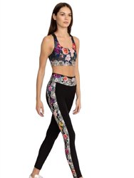 Rose Lace Bee Active Legging
