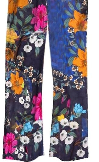 Johnny Was Women Archimal Cap Sleeve Crop Pajama Set Multicolor product