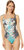 Women Mila Ruched One-Piece Multi Color One Piece Swimsuit - Multicolor