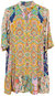 Women Mini Dress Braemar Eleon Multicolor Long Sleeves - Multi