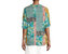 Women Ravenne Paisley V-Neck Tie Sides Pull On Top Blouse In Multicolor