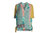 Women Ravenne Paisley V-Neck Tie Sides Pull On Top Blouse In Multicolor - Multicolor