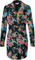Women Sognatore Neros Long Sleeve Sleepwear Shirt - Multicolor