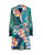 Women Tura Floral Wrap Style Sleep Robe - Multicolor