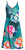 Women Tura V-Neck Pullover Sleep Dress Multi - Multicolor
