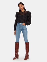 Bennu Puff Shoulder Blouse